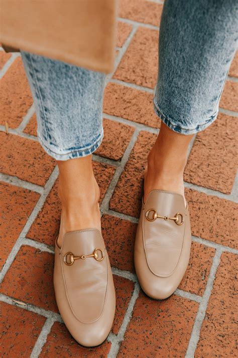 gucci princetown mules brown|gucci princetown mule outfits.